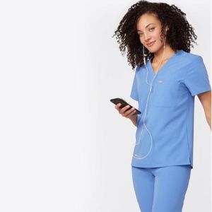 Figs "Catarina" scrub top